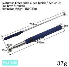 MAGNETISCHER WERKZEUGSAMMLER MAGNET STANGE TELESKOPABZIEHER