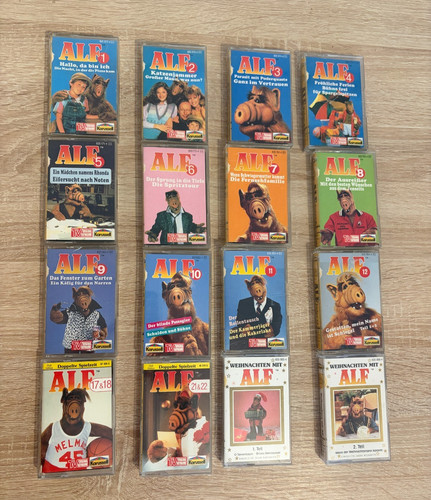 Alf hörspiel kassetten 90er - alf,