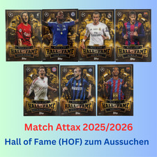 Topps MATCH ATTAX Champions League 2025/2026 25/26- Hall of Fame (HOF) aussuchen