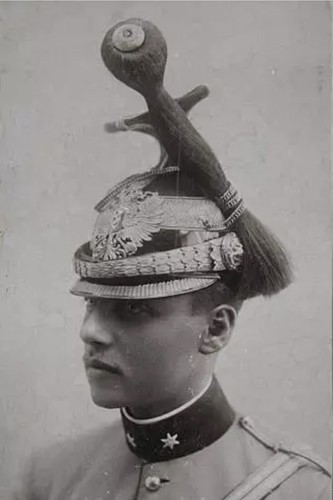 Ulanen offizier der kuk armee - der,