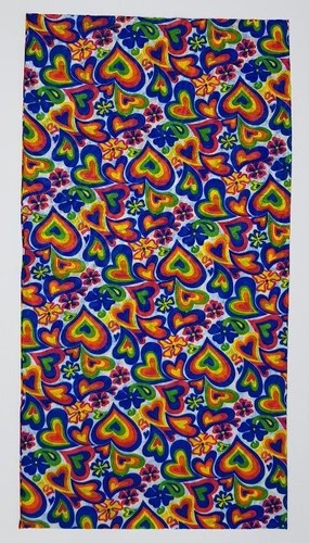 Loop schal flowers - loop, blumen