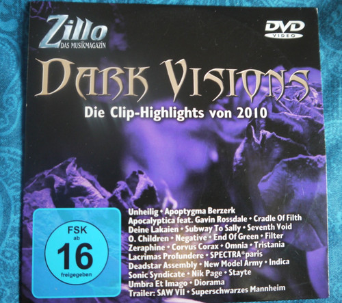 Zillo dvd dark visions - dvd,