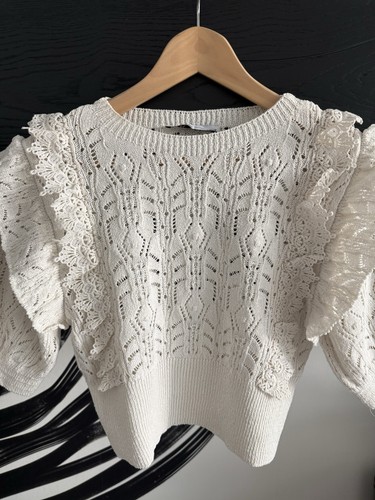Zara strickoberteil - gr., m