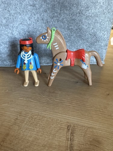 Playmobil indianer mit pferd - indianer,