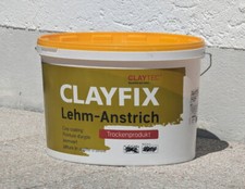 ALMA-WEISS CLAYFIX Lehm-Anstrich ohne Korn 7,5kg von Fa. CLAYTEC / Lehmfarbe
