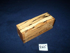 Buche gestockt Messergriffblock Messergriff     120 x 45 x 43 mm   Nr. 265