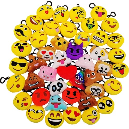 Mini plüsch emoticon - 45,