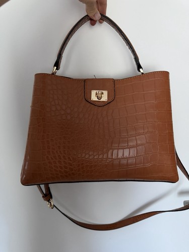 Damen handtasche kroko effekt - damen,