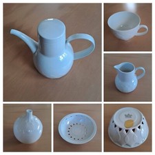 Einzelteile - Kaffee / Tee - Rosenthal Lotus weiß Björn Wiinblad
