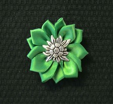 Trachten Brosche Oktoberfest Nadel Satin Trachtenschmuck Dirndl Wies'n Neu