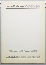 Hanne Darboven / Wende 80 1981
