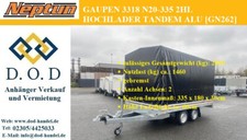 neuer Pkw Anhänger Tandem