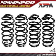 4x Federn Fahrwerksfeder Vorne