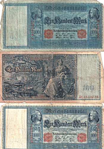 Einhundert mark - einhundert,
