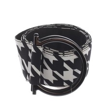 Gürtel Salvatore Ferragamo Schwarz Weiß 110 cm