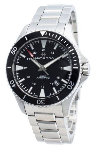 Hamilton khaki navy - navy, schwarz