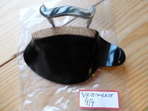Ebony violine kinnhalter - ebony,