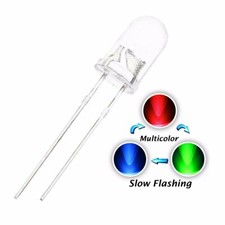 LED 5mm 3mm SMD blinkend,flashing LED, rot, blau, grün, weiss, gelb, RGB