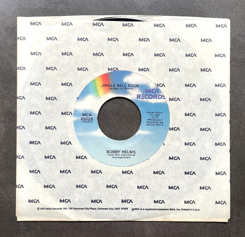 Bobby helms jingle bell - 7",