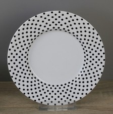 Ysenburg Art Work schwarz weiß gepunktet Untertasse für Kaffeetasse / Tasse