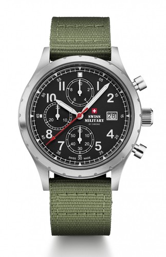 Swiss military chrono - swiss,
