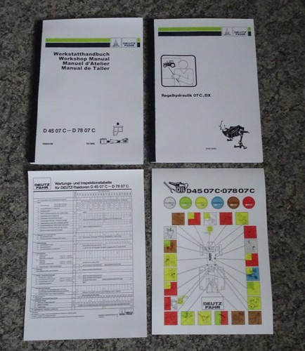 Deutz bücher 4507c 4807c - bücher, d