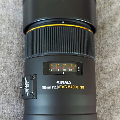 Sigma 105mm dg macro hsm - sigma, f/2.8