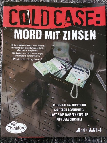 Thinkfun krimispiel cold case - "cold,