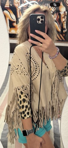 Poncho neu mit etikett - poncho,