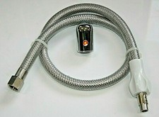 Allgas Gasschlauch  50 cm Länge  Edelstahl  mit Allgas Steckdose DN15 1/2" Neu