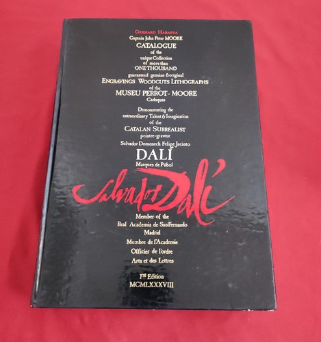 Salvado dali catalogue the - catalogue, of