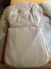 GO-DE Garten-Stuhl- o. -Sessel-Auflage, Oberteil rund ca. 55 cm, Sitz ca. 43x43 