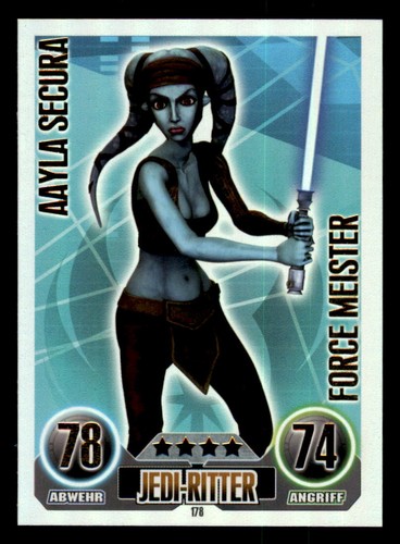 Aayla secura force attax - , star