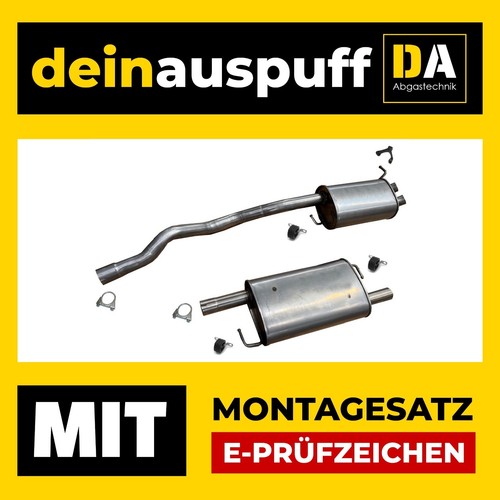 Edelstahl auspuffanlage für - edelstahl,