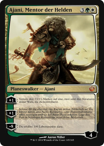 Mtg magic the gathering ajani - the,
