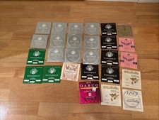 Konvolut Gitarrensaiten – Hannabach, Savarez, La Bella, Augustine, Vinci, Darco