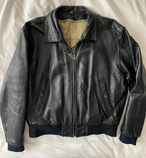 Vintage Levis Leather Bomber