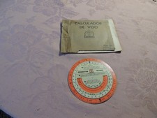 Intava Flugzeug Rechenschieber