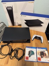 Sony PlayStation 5 Disk Original Schwarzes Case, Sehr Guter Zustand + Spiele OVP