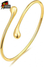 Goldene Spiral Armmanschette