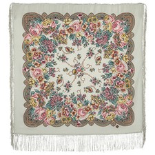 Pavlovo Posad Wolltuch 89x89