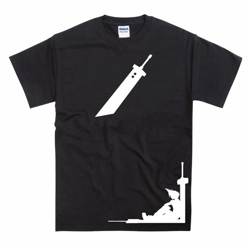 Cloud buster sword silhouette - sword,