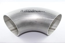 Auspuff Edelstahl Rohrbogen Bogen (diverse Abmessungen) 