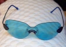 Sonnenbrille, Retro, rot, blau