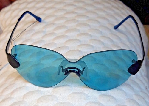 Sonnenbrille retro rot blau - retro,, rot,