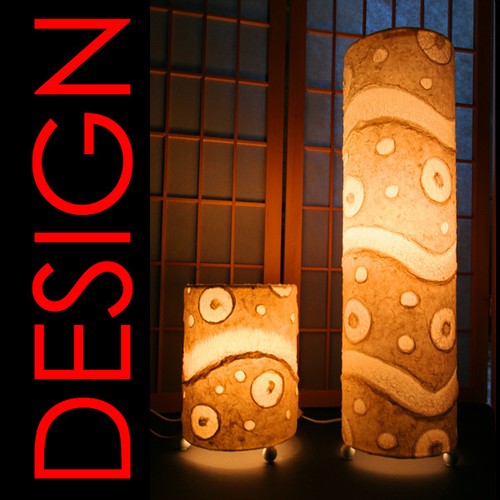 Design steh stand - papier, lampe