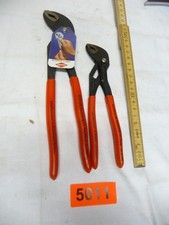 5011.   2x gebr. Wasserpumpenzange  Knipex Cobra Zange Pumpenzange