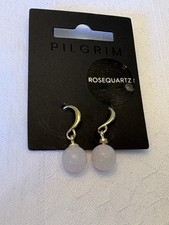 Pilgrim Ohrringe  Rosequartz