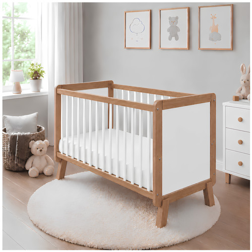 Babybett kinderbett 60x120 lou - kinderbett,