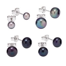 Paar Ohrstecker Peacock Perle